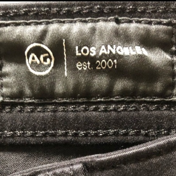AG Adriano Goldschmied The Everett Slim Straight Pants Black Size 29 X 32 - Picture 8 of 9